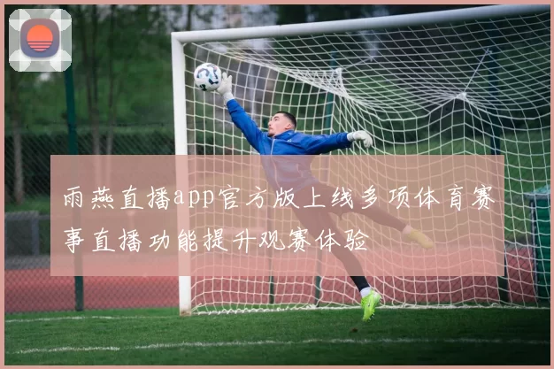 雨燕直播app官方版上线多项体育赛事直播功能提升观赛体验